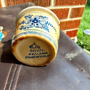Delfis Holland handwork cup with lid